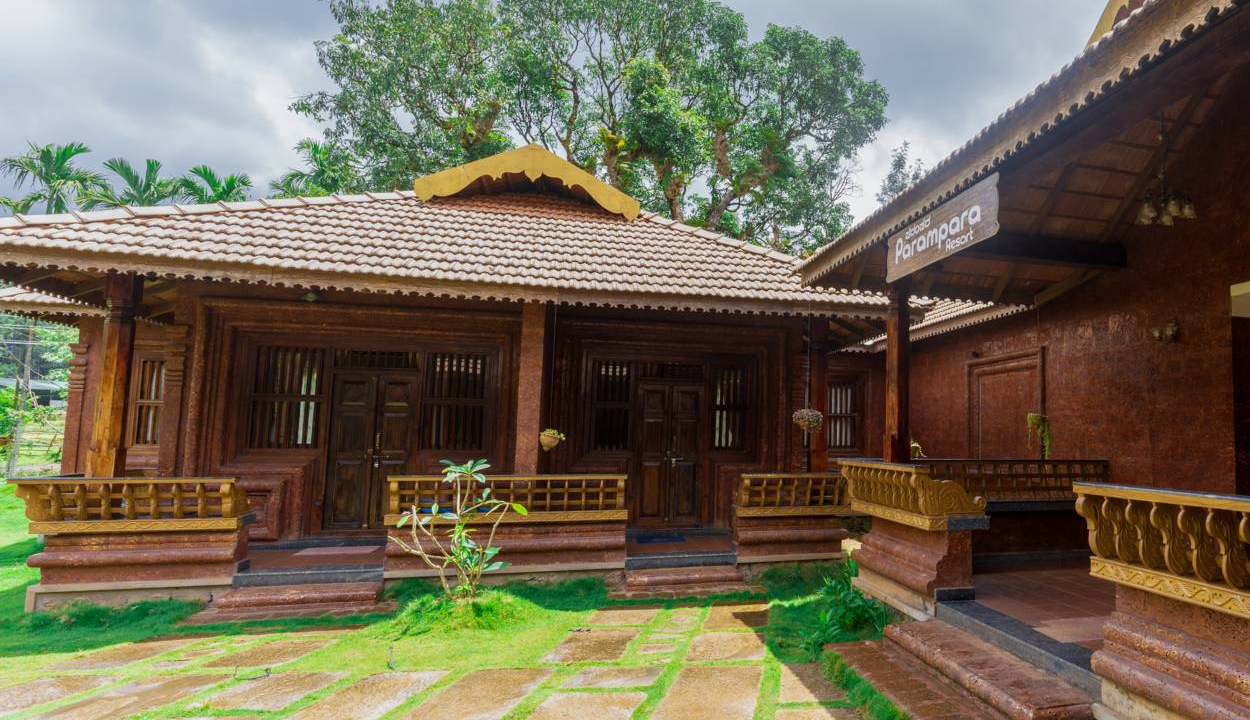 best resort in Horanadu, Chikmagalur -parampara resort